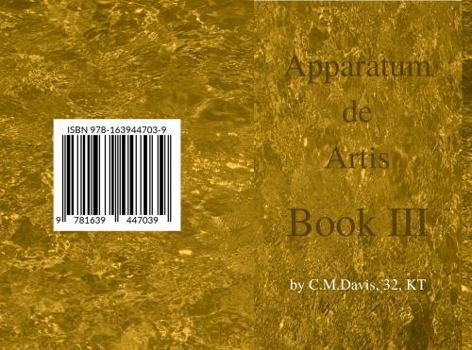 Paperback Apparatum de Artis:Book III Book