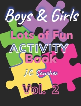 Paperback Boys and girls lits of fun activity book: Vol. 2 Book