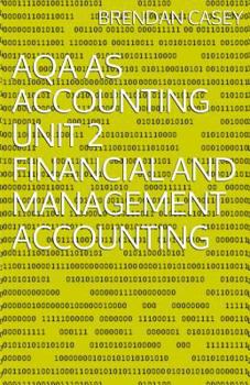 Paperback AQA AS Accounting Unit 2 Financial and Management Accounting Book