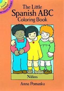 Paperback The Little Spanish ABC Coloring Book