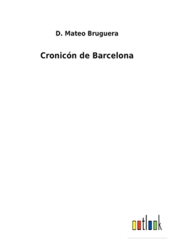 Paperback Cronicón de Barcelona [Spanish] Book