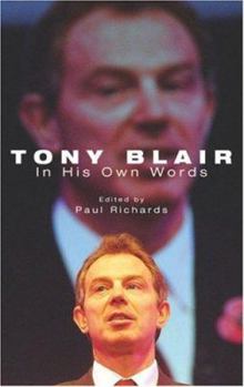 Hardcover Tony Blair in His Own Words Book