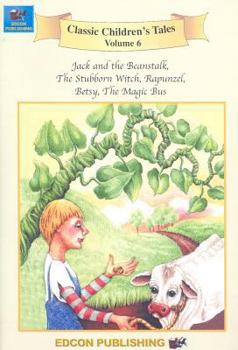 Paperback Jack and the Beanstalk/The Stubborn Witch/Rapunzel/Betsy/The Magic Bus [Large Print] Book