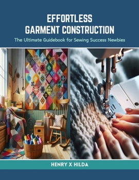 Paperback Effortless Garment Construction: The Ultimate Guidebook for Sewing Success Newbies Book