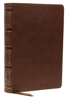 Imitation Leather Nkjv, Single-Column Wide-Margin Reference Bible, Leathersoft, Brown, Red Letter, Comfort Print: Holy Bible, New King James Version Book