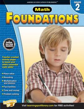 Paperback Math Foundations, Grade 2 Book