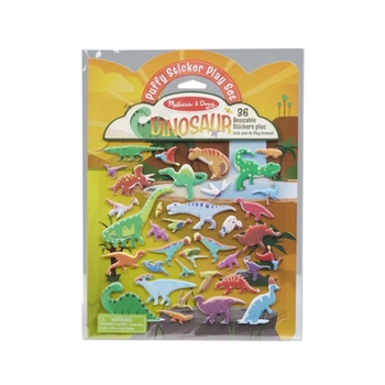 Gift Puffy Sticker Play Set - Dinos Book