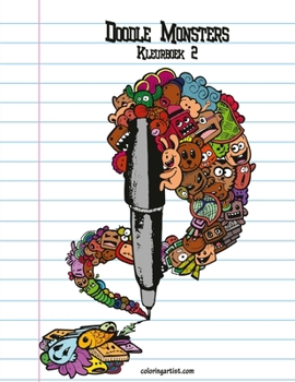 Paperback Doodle Monsters Kleurboek 2 [Dutch] Book