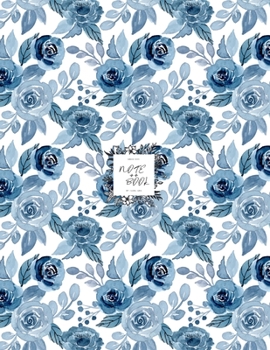 Paperback Notebook: Rose cover Lined Journal Note Taking System for School and University - 8.5 x 11 - 110 College-ruled - Journal, Notebo Book