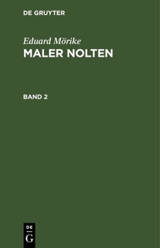 Hardcover Eduard Mörike: Maler Nolten. Band 2 [German] Book