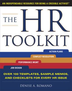 Paperback The HR Toolkit: An Indispensable Resource for Being a Credible Activist Book
