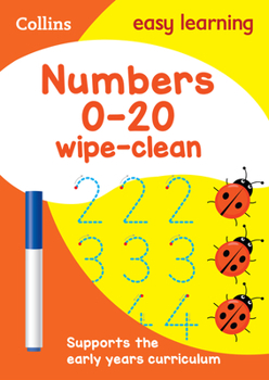 Paperback Numbers 0-20: Wipe-Clean Activity Book
