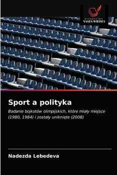 Paperback Sport a polityka [Polish] Book