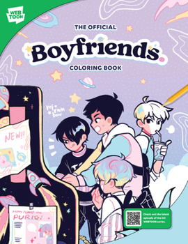 Paperback The Official Boyfriends. Coloring Book: 46 Original Illustrations to Color and Enjoy Book