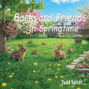 Paperback Backyard Friends in Springtime Book
