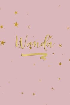 Paperback Wanda: Personalized Journal to Write In - Rose Gold Line Journal Book