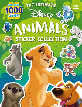 Paperback Disney Animals Ultimate Sticker Collection Book