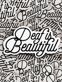 Paperback Deaf Is Beautiful: Shift Your Perspective Planner and Daily Guide Book