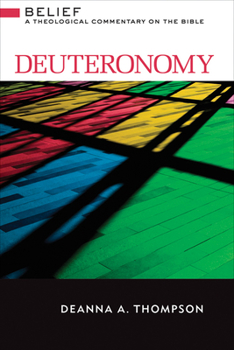 Hardcover Deuteronomy: A Theological Commentary on the Bible Book