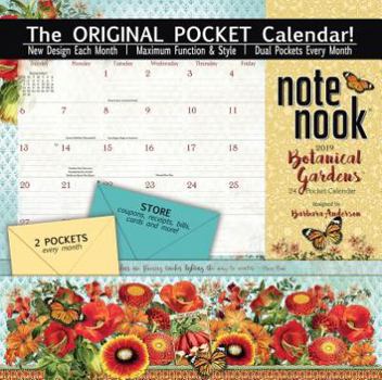 Calendar Botanical Gardens 2019 Note Nook Book