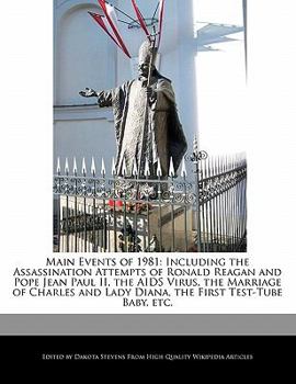 Main Events Of 1981 : Including the Assassination Attempts of Ronald Reagan and Pope Jean Paul II, the AIDS Virus, the Marriage of Charles and Lady Dia