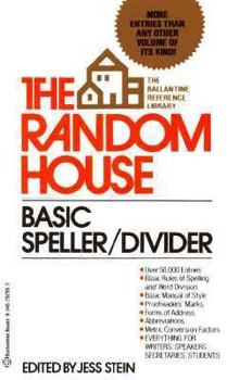 Mass Market Paperback Random House Basic Speller Divider Book