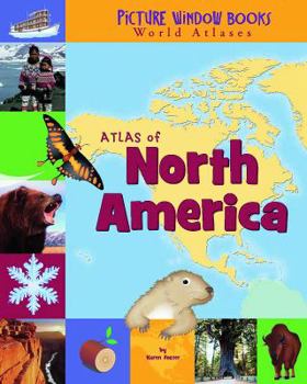 Hardcover Atlas of North America Book