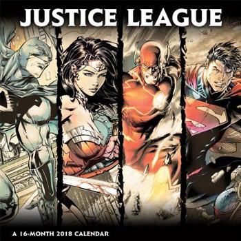The Justice League (Movie) 2018 Wall Calendar