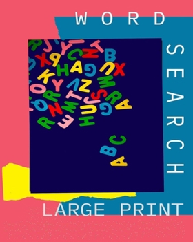 Paperback Word Search: 100 Large Print Puzzles [Large Print] Book