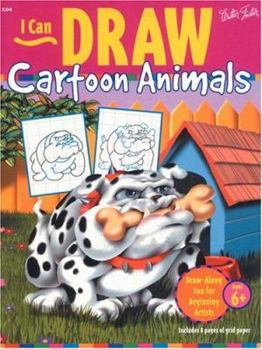Paperback I Can Draw Cartoon Animals Book