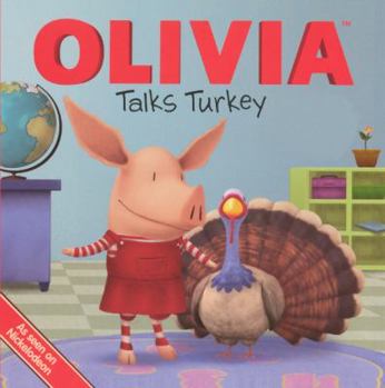 Library Binding Olivia Talks Turkey Book