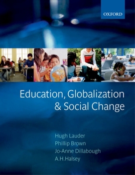 Paperback Education, Globalization and Social Change Book