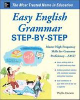 Paperback Easy English Grammar Step-By-Step: With 85 Exercises Book