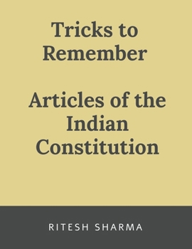 Paperback articles of the inidan constiturion Book