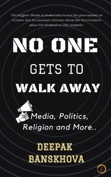 Paperback No One Gets To Walk Away Book