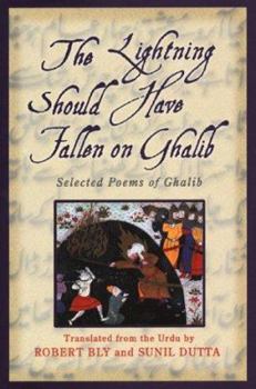Hardcover Lightning Should Have Fallen on Ghalib Book