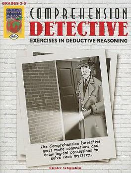 Paperback Comprehension Detective, Grades 3-5 Book