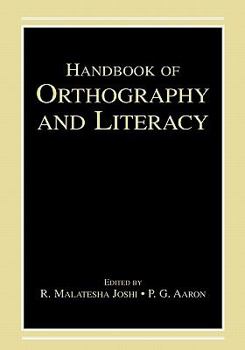 Paperback Handbook of Orthography and Literacy Book