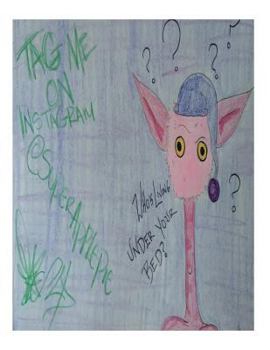 Paperback who's living under your bed coloring book: Monsters and kids Book