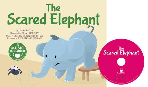 Library Binding The Scared Elephant Book