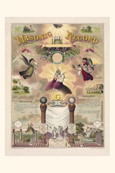 Paperback Vintage Journal Masonic Record Book