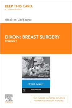 Misc. Breast Surgery - Elsevier E-Book on Vitalsource (Retail Access Card): Breast Surgery - Elsevier E-Book on Vitalsource (Retail Access Card) Book