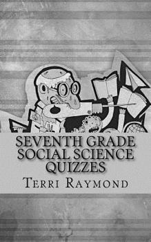 Paperback Seventh Grade Social Science Quizzes Book