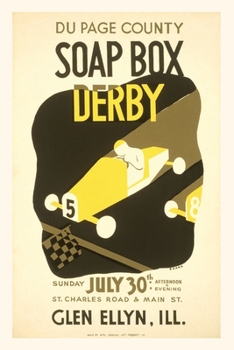 Paperback Vintage Journal Soap Box Derby, Glen Ellyn, Illinois Poster Book
