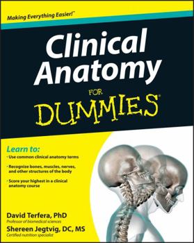 Paperback Clinical Anatomy for Dummies Book