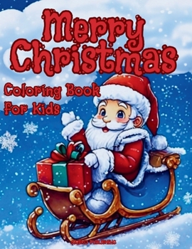 Paperback Merry Christmas Coloring Book for Kids [English, Middle] Book