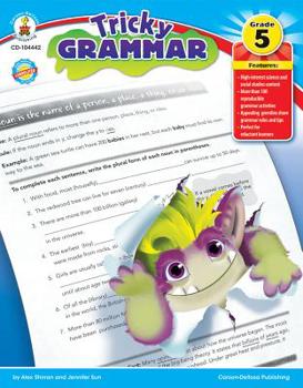 Paperback Tricky Grammar, Grade 5 Book