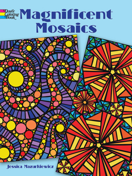 Paperback Magnificent Mosaics Coloring Book