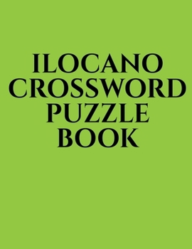 Ilocano Crossword Puzzle Book