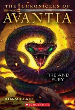 Paperback The Chronicles of Avantia #4: Fire and Fury Book